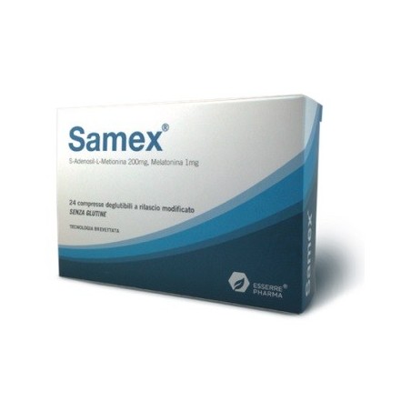 Esserre Pharma Samex 24 Compresse Deglutibili A Rilascio Prolungato - Integratori per umore, anti stress e sonno - 970522254 ...