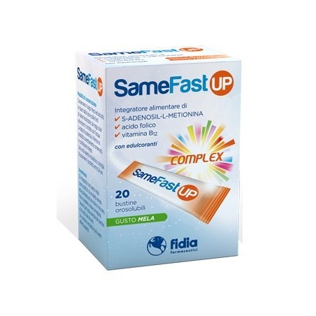 Fidia Farmaceutici Samefast Up Complex 20 Bustine Orosolubili Fidia Farmaceutici - 1 Fidia Farmaceutici Samefast Up Complex 20 Bustine Orosolubili Fidia Farmaceutici - 1