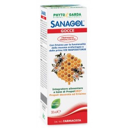 Sanagol Gocce Propoli Estratto Idroalcolico 30 Ml - Integratori e alimenti - 921490189 - Sanagol - € 6,85