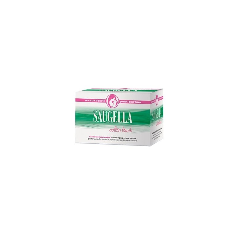 Meda Pharma Saugella Cotton Touch Assorbenti Postpartum - Assorbenti - 934507702 - Saugella - € 7,79