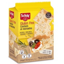 Dr. Schar Schar Crackers Rosmarino 210 G - Rimedi vari - 922890367 - Dr. Schar - € 4,33