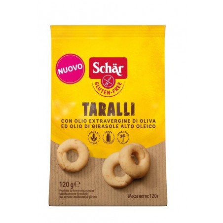 Dr. Schar Schar Taralli 120 G - Alimenti senza glutine - 982999361 - Dr. Schar - € 2,93