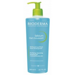 Bioderma Italia Sebium Gel Moussant 500ml - Trattamenti per pelle impura e a tendenza acneica - 922540455 - Bioderma - € 17,81