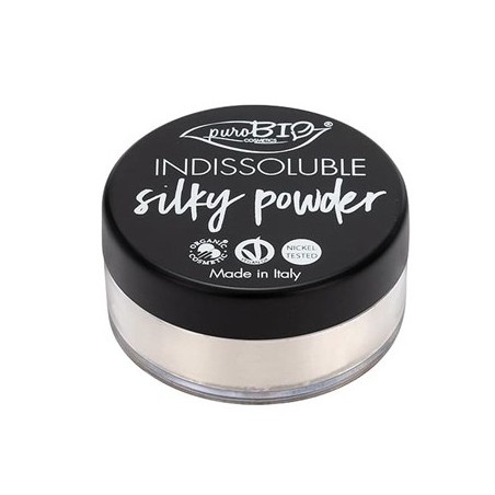 Purobio Indissolubile Silky Powder 01 Cipria In Polvere 8 G - Ciprie, fard e terre - 942626019 - PuroBio - € 8,33