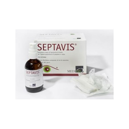 Medivis Septavis 50 Ml + 50 Salviette In Tnt Sterili - Detergenti, struccanti, tonici e lozioni - 935794091 - Medivis - € 22,34