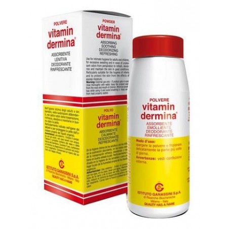 Vitamin Dermina Polvere Deodorante Per Igiene Intima 100 G - Deodoranti per il corpo - 909272458 - Vitamindermina - € 9,23