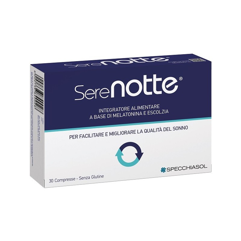 Specchiasol Serenotte Integratore Per Favorire Il Sonno 30 Compresse Specchiasol - 1