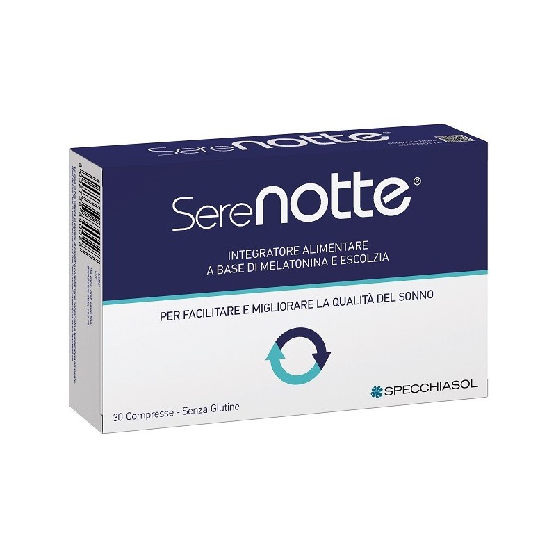 Specchiasol Serenotte Integratore Per Favorire Il Sonno 30 Compresse - Integratori per dormire - 982488494 - Specchiasol - € ...