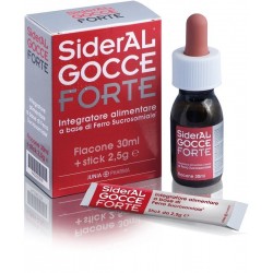 Junia Pharma Sideral Gocce Forte 30 Ml - Vitamine e sali minerali - 942282359 - Sideral - € 22,53