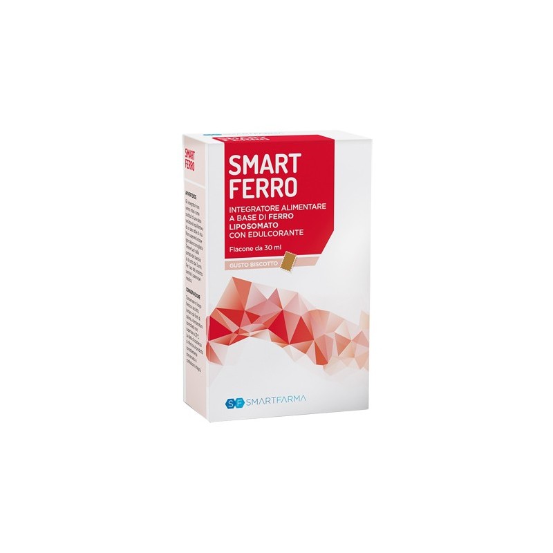 Smartfarma Smart Ferro Siringa Graduata 30 Ml Gusto Biscotto - Vitamine e sali minerali - 939007199 - Smartfarma - € 17,79