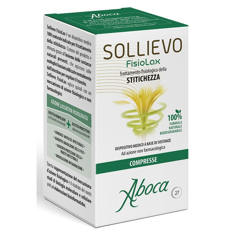 Aboca Sollievo Fisiolax 27 Compresse - Colon irritabile - 981920919 - Aboca - € 8,33