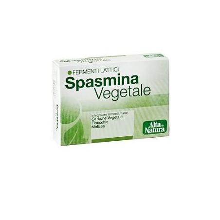 Alta Natura-inalme Spasmina Vegetale 30 Opercoli 500 Mg - Integratori di fermenti lattici - 930114347 - Alta Natura - € 9,33