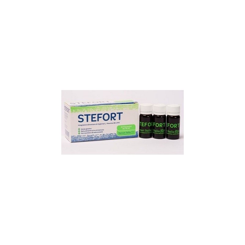 Stewart Italia Stefort Soluzione Orale 10 Flaconcini 10 Ml - Integratori per concentrazione e memoria - 971376532 - Stewart I...