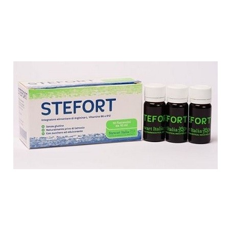 Stewart Italia Stefort Soluzione Orale 10 Flaconcini 10 Ml - Integratori per concentrazione e memoria - 971376532 - Stewart I...