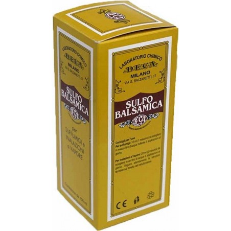 Deca Laboratorio Chimico Sulfo Balsamica Soluzione Vie Respiratorie Superiori 100 Ml Deca Laboratorio Chimico - 1 Deca Laboratorio Chimico Sulfo Balsamica Soluzione Vie Respiratorie Superiori 100 Ml Deca Laboratorio Chimico - 1