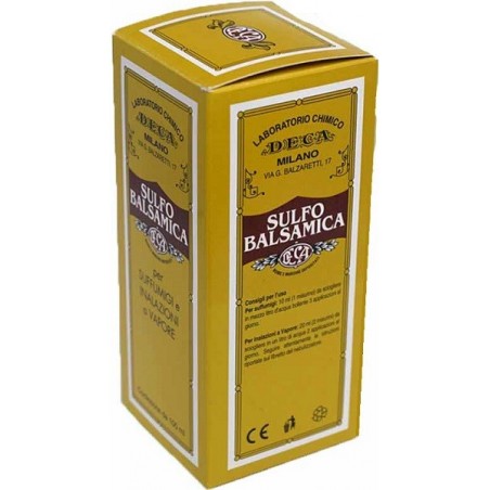 Deca Laboratorio Chimico Sulfo Balsamica Soluzione Vie Respiratorie Superiori 100 Ml - Prodotti per la cura e igiene del naso...