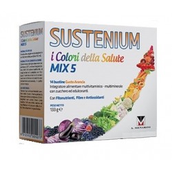 Sustenium I Colori Della Salute Mix 5 Arancia 14 Bustine - Vitamine e sali minerali - 970434799 - Sustenium Plus - € 16,90