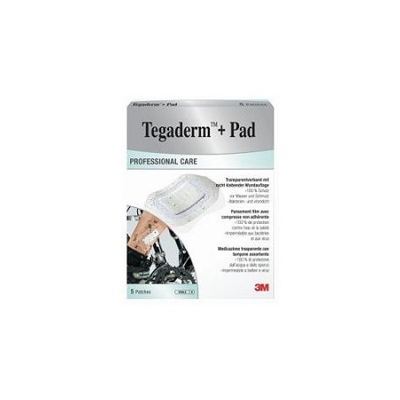 3m Italia Cerotto Tegaderm Pad 9x15cm 5pezzi - Medicazioni - 913254658 - 3m Italia - € 9,99