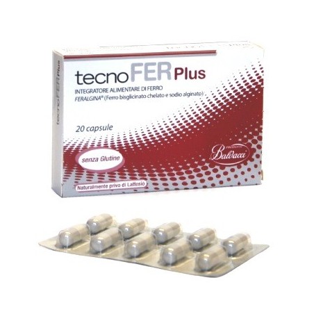 Laboratori Baldacci Tecnofer Plus 20 Capsule - Vitamine e sali minerali - 935626438 - Laboratori Baldacci - € 18,70