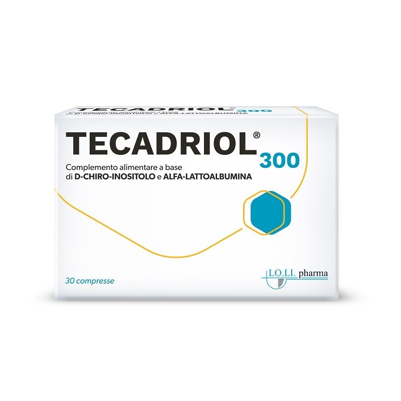 Lo. Li. Pharma Tecadriol 300 30 Compresse - Vitamine e sali minerali - 944144967 - Lo.Li. Pharma - € 19,41