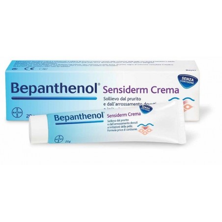 Bepanthenol Sensiderm Crema Lenitiva 20 G - Trattamenti per pelle sensibile e dermatite - 924995057 - Bepanthenol - € 10,02