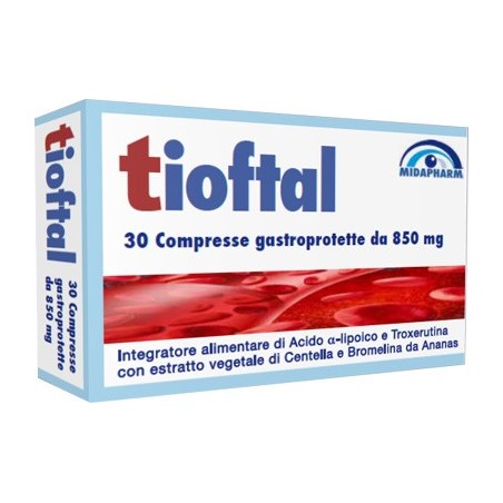 Midapharm Italia Tioftal 30 Compresse Gastroprotette Midapharm Italia - 1 Midapharm Italia Tioftal 30 Compresse Gastroprotette Midapharm Italia - 1