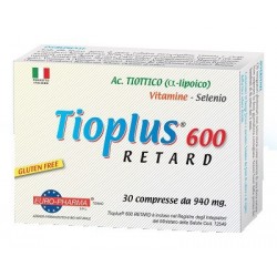 Euro-pharma Tioplus 600 Retard 30 Compresse - Pelle secca - 972735930 - Euro-pharma - € 25,09