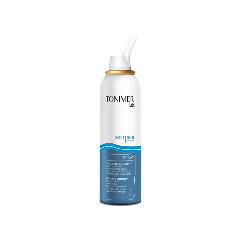 Tonimer Lab Soft Spray Soluzione Isotonica 125 Ml - Prodotti per la cura e igiene del naso - 902262500 - Tonimer Lab - € 11,59