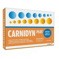 Carnidyn Plus Integratore Di Sali Minerali 20 Bustine Gusto Arancia - Vitamine e sali minerali - 930525771 - Carnidyn - € 16,99
