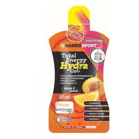 Namedsport Total Energy Hydra Gel Lemon & Peach 50 Ml Namedsport - 1 Namedsport Total Energy Hydra Gel Lemon & Peach 50 Ml Namedsport - 1