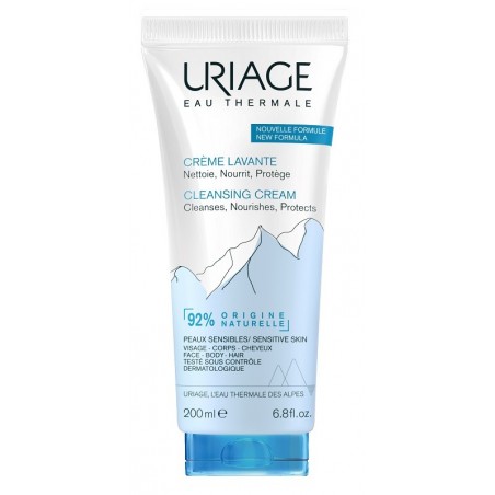 Uriage Crema Lavante Viso Corpo e Capelli 200 Ml Uriage - 1 Uriage Crema Lavante Viso Corpo e Capelli 200 Ml Uriage - 1