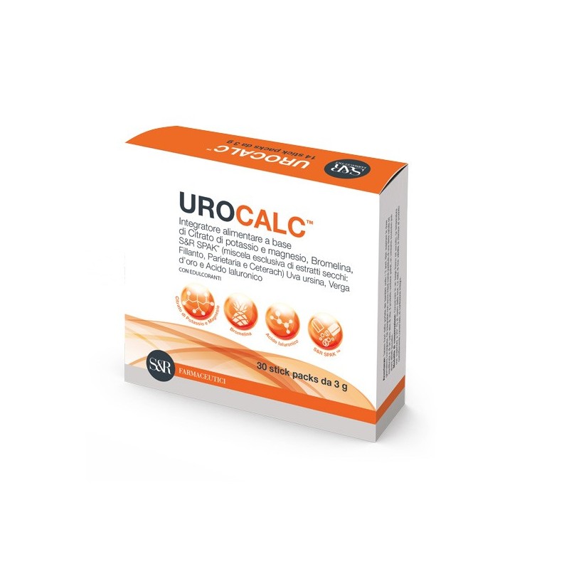 S&r Farmaceutici Urocalc 30 Bustine - Integratori per apparato uro-genitale e ginecologico - 976260149 - S&r Farmaceutici - €...