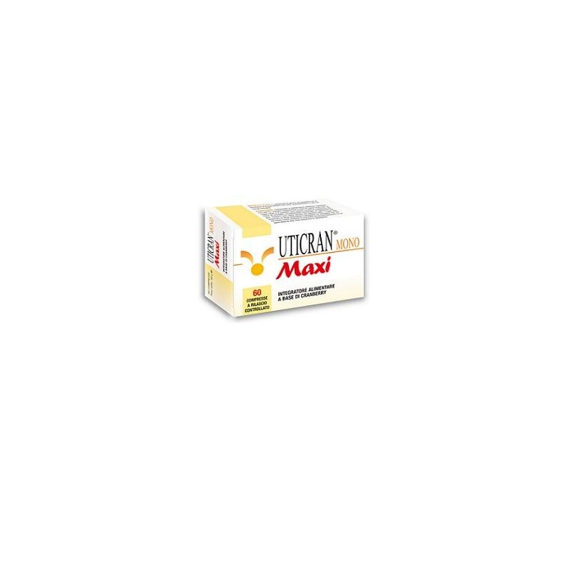 Natural Bradel Uticran Mono Maxi 60 Compresse 48 G - Integratori per cistite - 938141191 - Natural Bradel - € 35,02