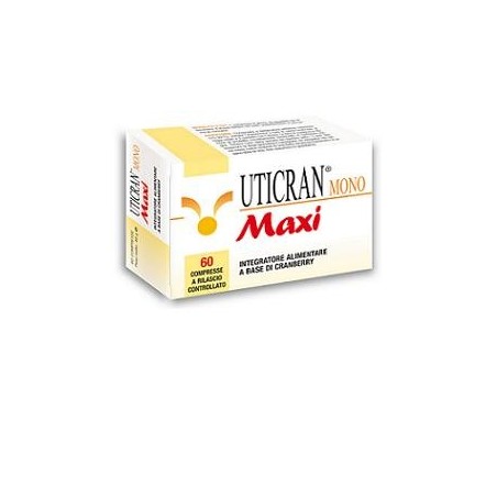 Natural Bradel Uticran Mono Maxi 60 Compresse 48 G - Integratori per cistite - 938141191 - Natural Bradel - € 35,02