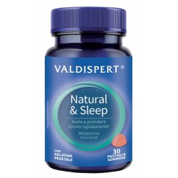 Vemedia Pharma Valdispert Natural&sleep 30 Pastiglie Gommose - Integratori per umore, anti stress e sonno - 982441103 - Valdi...