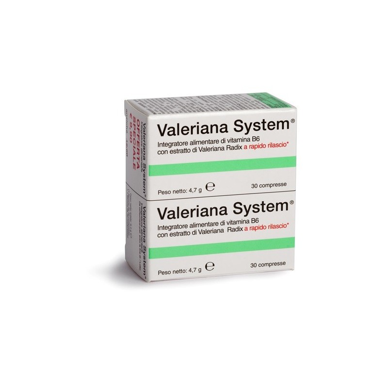 Sanifarma Valeriana System 30 Compresse + 30 Compresse Sanifarma - 1
