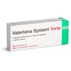 Sanifarma Valeriana System Forte 20 Compresse - Integratori per umore, anti stress e sonno - 930856620 - Sanifarma - € 8,93
