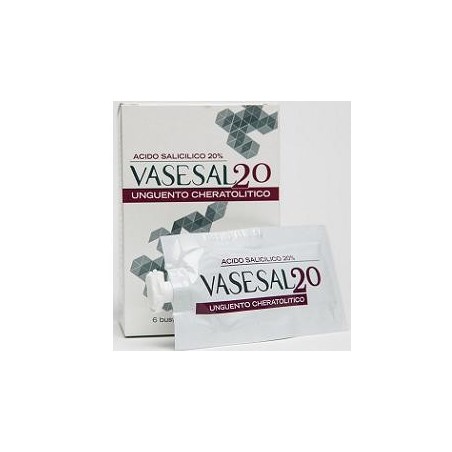 Eucare Vasesal 20 6 Bustine Pluridose Da 5 Ml Unguento Cheratolitico - Trattamenti per dermatite e pelle sensibile - 93144428...