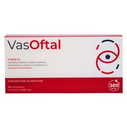 360 Oftal Vasoftal 30 Compresse Rivestite - Integratori per occhi e vista - 982466346 - 360 Oftal - € 19,40