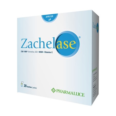 Pharmaluce Zachelase 20 Bustine Pharmaluce - 1 Pharmaluce Zachelase 20 Bustine Pharmaluce - 1
