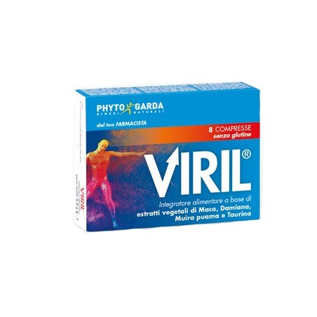 Phyto Garda Viril 8 Compresse - Integratori per apparato uro-genitale e ginecologico - 913195590 - Phyto Garda - € 18,00