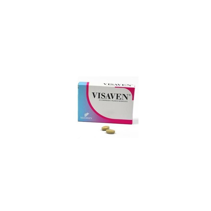 Medisin Visaven 24 Compresse 19,2 G - Circolazione e pressione sanguigna - 923395014 - Medisin - € 21,51