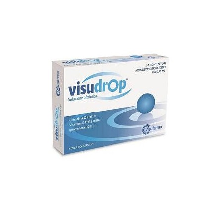 Visufarma Visudrop Soluzione Oftalmica 10 Flaconcini Monodose Richiudibili 0,5 Ml - Gocce oculari - 933877639 - Visufarma - €...