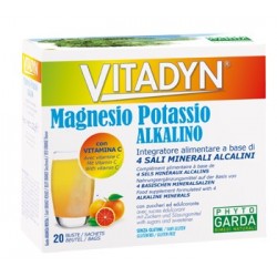 Phyto Garda Vitadyn Magnesio Potassio Alkalino 20 Bustine - Vitamine e sali minerali - 902788607 - Phyto Garda - € 16,00