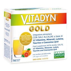Vitadyn Gold Riduzione Stanchezza e Affaticamento 14 Bustine - Vitamine e sali minerali - 925900348 - Phyto Garda - € 11,04
