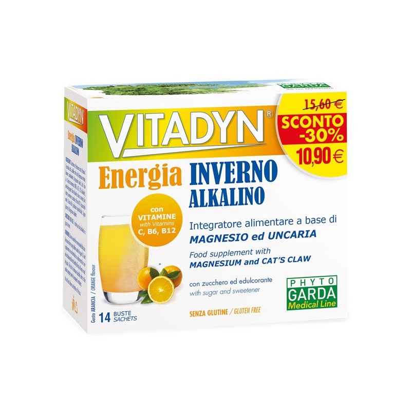 Phyto Garda Vitadyn Energia Inverno 14 Buste - Integratori per difese immunitarie - 926845292 - Phyto Garda - € 6,92