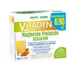Phyto Garda Vitadyn Magnesio Potassio Alkalino Senza Zucchero 10 Bustine - Vitamine e sali minerali - 971128982 - Phyto Garda...
