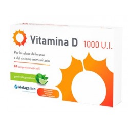 Metagenics Vitamina D 1000 UI 84 Compresse - Vitamine e sali minerali - 925018436 - Metagenics - € 11,20