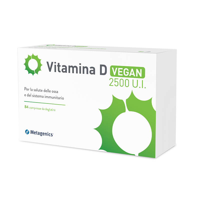 Metagenics Vitamina D 2500 U.I. Vegan 84 Compresse - Integratori per difese immunitarie - 983031980 - Metagenics - € 17,76