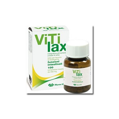 Marco Viti Farmaceutici Vitilax 100 Compresse Rivestite - Integratori per regolarità intestinale e stitichezza - 931838926 - ...
